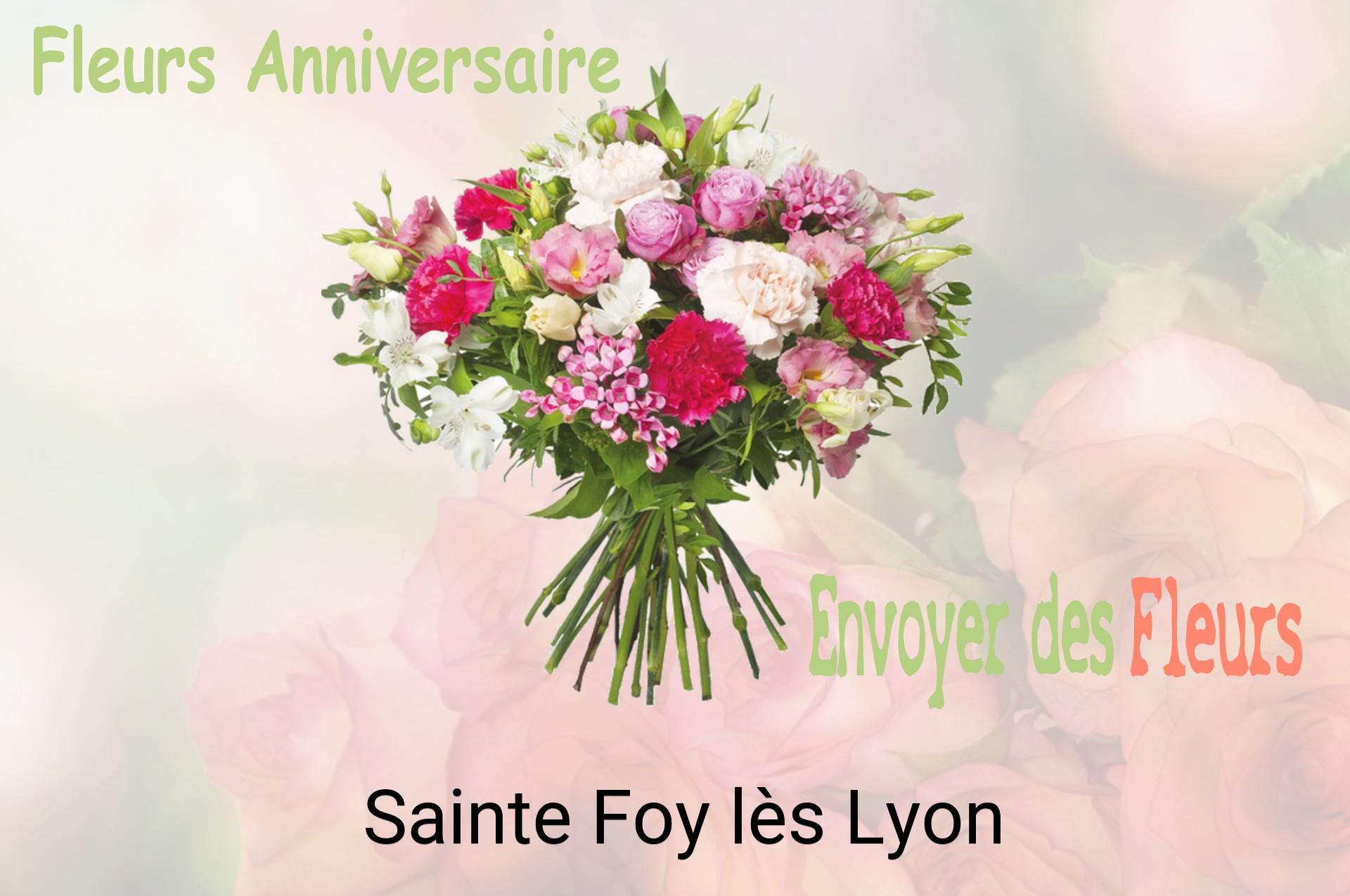 Bouquet de fleurs d’anniversaire livré à Sainte-Foy-lès-Lyon